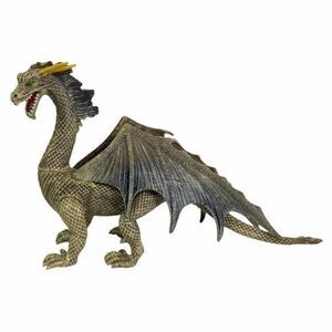 Kid Galaxy Poseable Dragon Action Figure Adventure Fantasy Toy Grey‎ 4.5 Inch